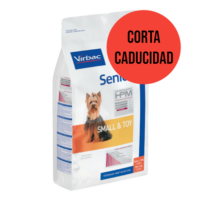 CORTA CADUCIDAD Virbac HPM Dog Senior Small & Toy 7 Kg