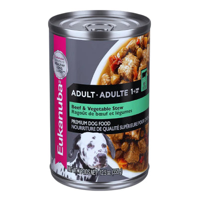 Lata Alimento Húmedo para Perro Adulto Res y Vegetales  355 gr - AniMALL