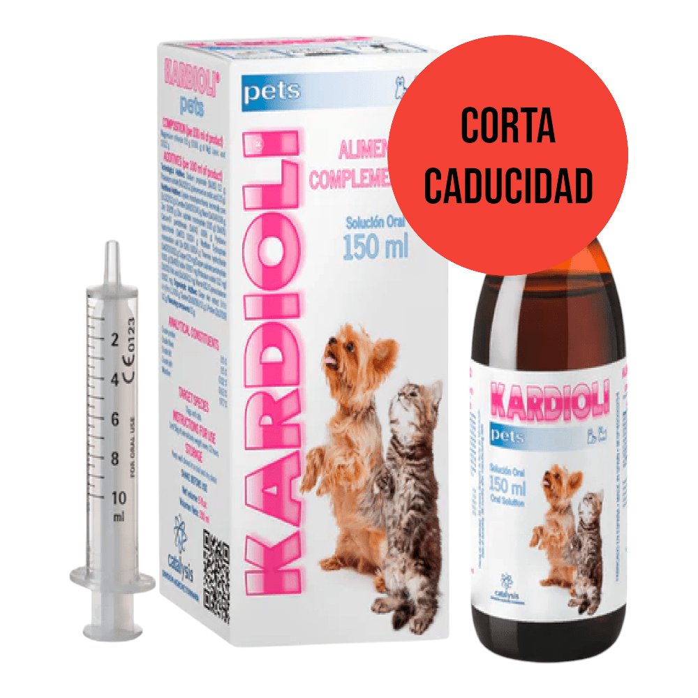 CORTA CADUCIDAD Kardioli Pets Suplemento oral con 150 ml MederiLab - AniMALL