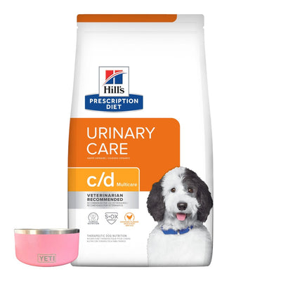 Hill's urinary care c/d Canine 8 kg YETI de REGALO