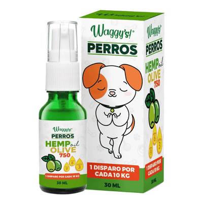 Waggys Olive Aceite Relajante para Perro 750 Mg - AniMALL