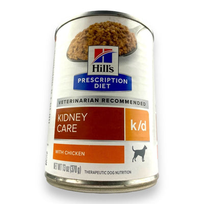 1 Lata Hill's Prescription Diet Perro k/d Sabor Pollo - 370 Gr.