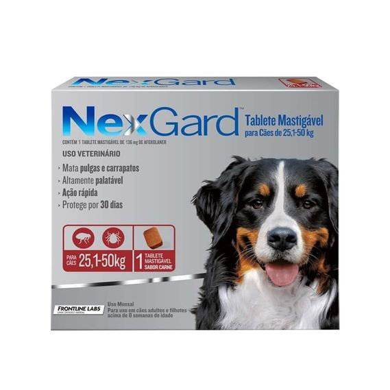 Nexgard 1 Tableta Masticable 25 a 50 Kg - AniMALL