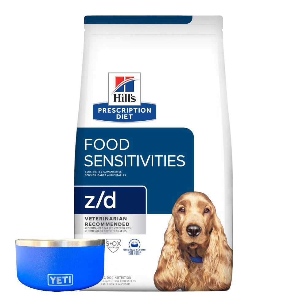 Hill's food sensivities z/d para Perros 7.9 Kg YETI de REGALO