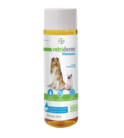 Vetriderm, Shampoo Dermatológico 350 Ml., Elanco