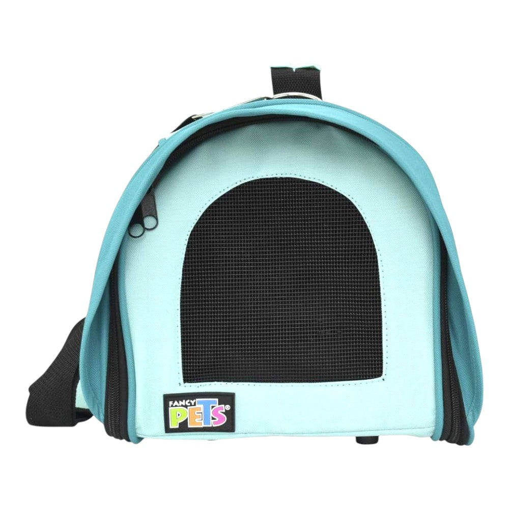 Fancy Pets Transportadora de Tela Fashion Azul Océano Grande