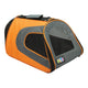 Transportadora Fancy Pets Fashion naranja grande para mascota