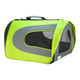 Transportadora Fancy Pets Fashion verde grande para mascota