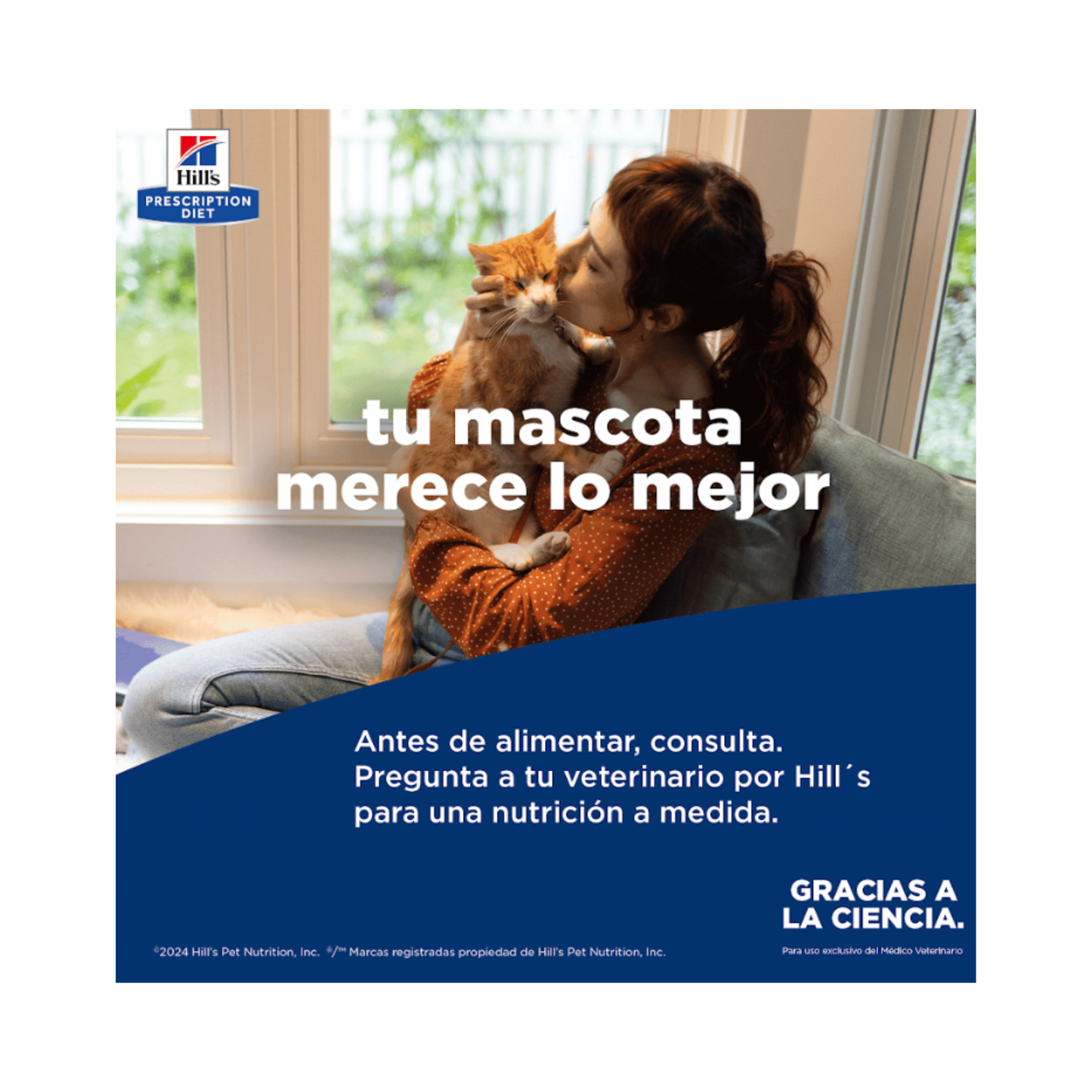 1 Lata Hill's Prescription Diet Feline ONC Care, Nutrición y Apoyo de Recuperación, para Gato, 82 g