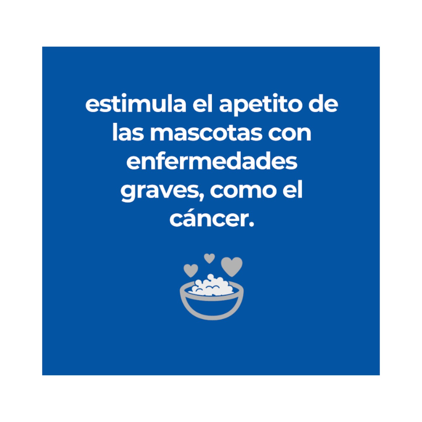 1 Lata Hill's Prescription Diet Feline ONC Care, Nutrición y Apoyo de Recuperación, para Gato, 82 g