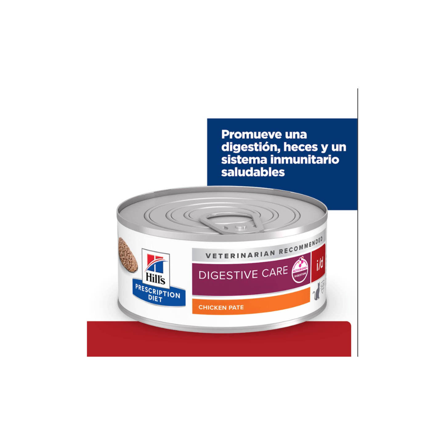 24 Latas Hill's Prescription Diet Feline i/d, Cuidado Digestivo, para Gato, 156 g