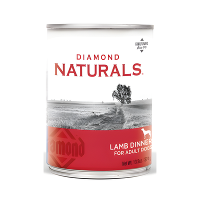 1 Lata Diamond Naturals Perro Adulto, Sabor Cordero