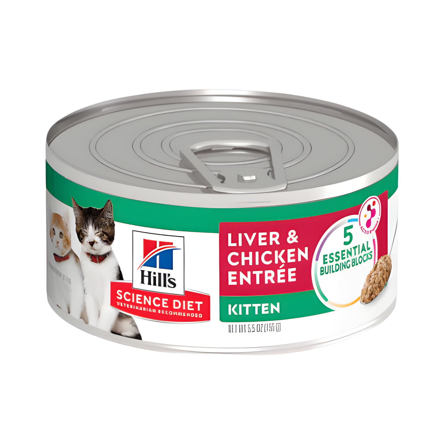 24 Latas Hill's Science Diet Kitten, Alimento Húmedo para Gatitos 156g