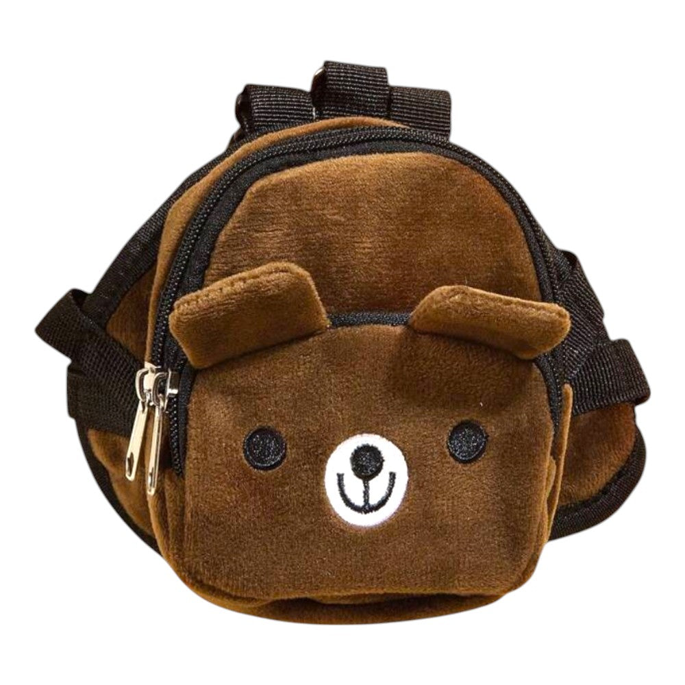 Mochila Chica para Mascotas con Diseño de Osito