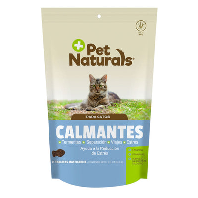 Calmantes Naturales para Gato, Sin Sedantes. Forma y Sabor a Premio 21 pz