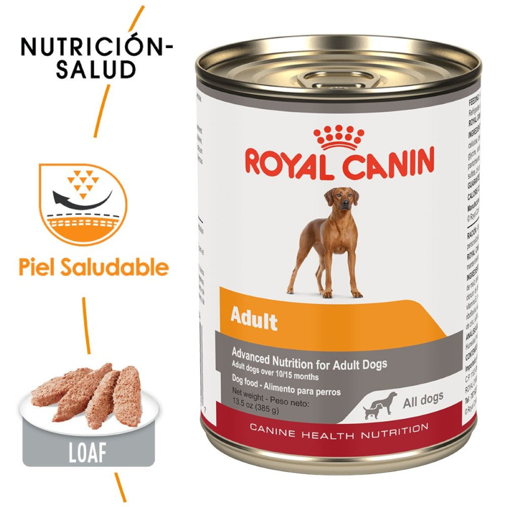 12 latas Royal Canin Wet All Dogs Adult 385 gr