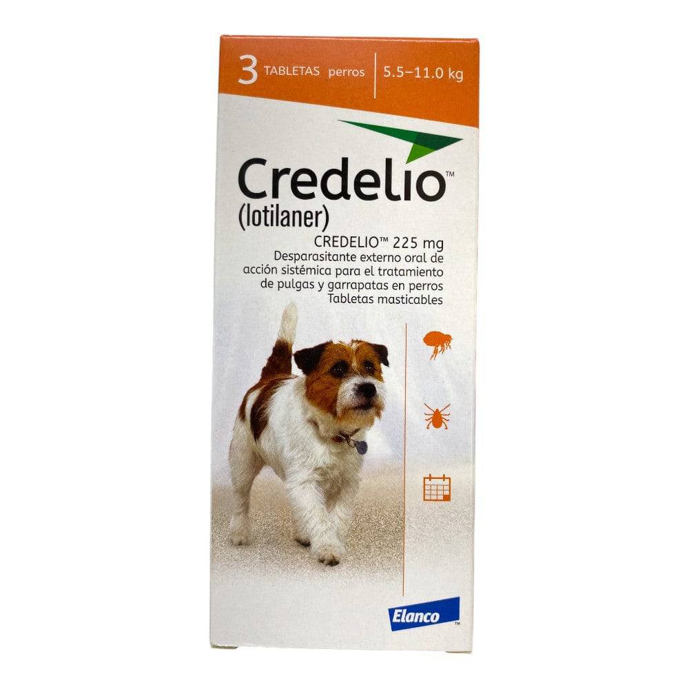 Credelio 3 Tabletas Perros 225 mg 5.5 a 11 kg Elanco - AniMALL