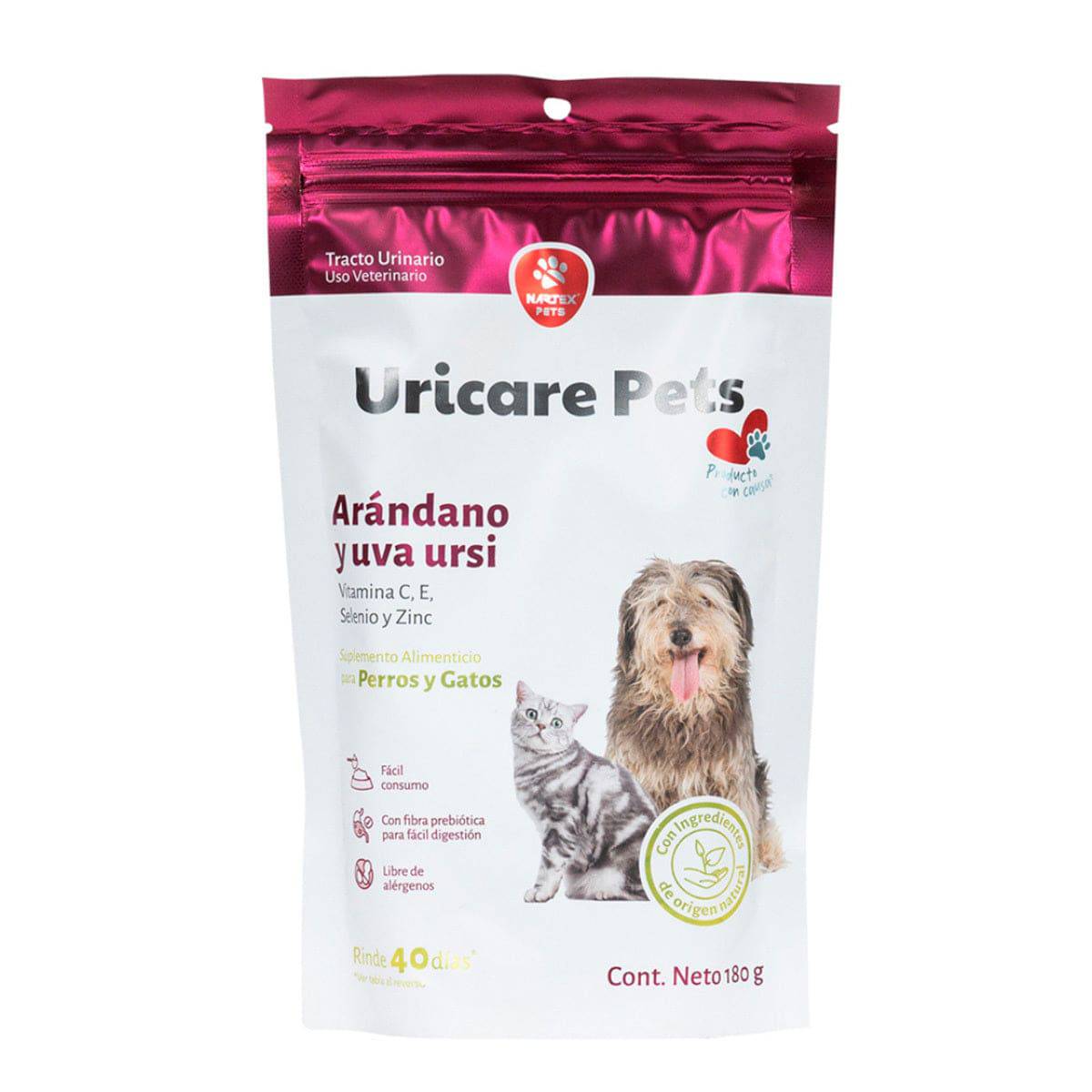 Nártex Uricare Pets 180 g - AniMALL