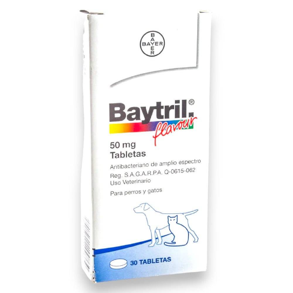 Baytril Flavour 50 mg 30 Tabletas Elanco - AniMALL