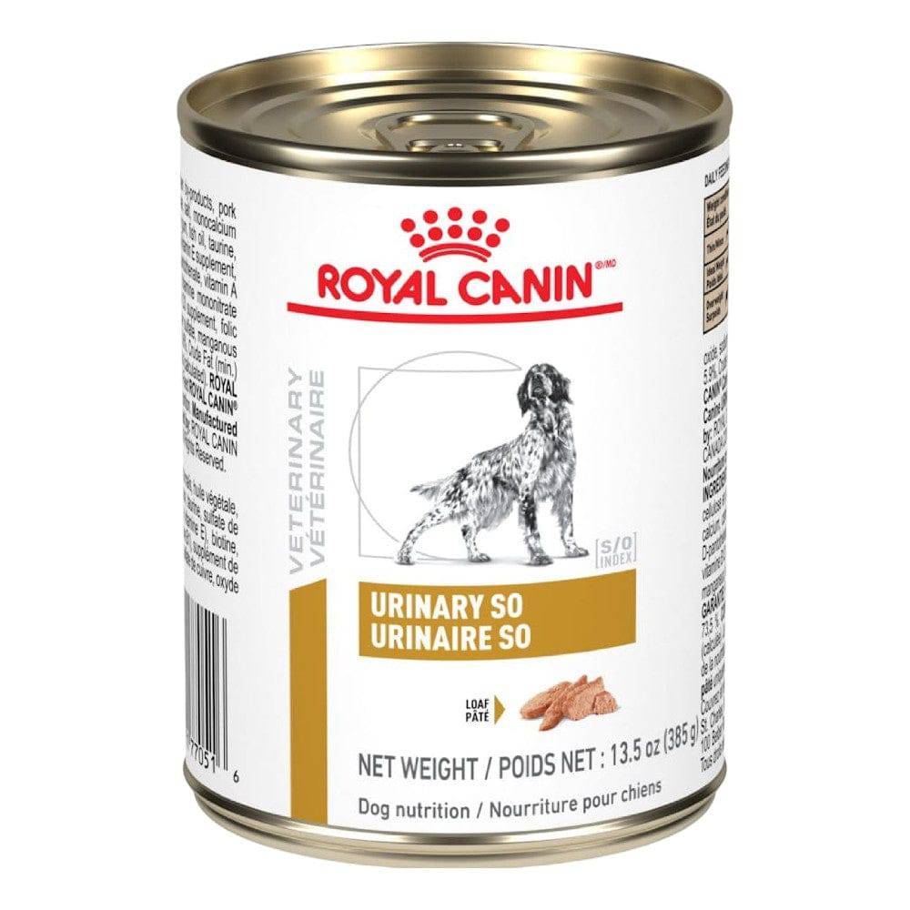 Lata Royal Canin Urinary SO Alimento Húmedo Paté para Perro Salud Urinaria 385 g