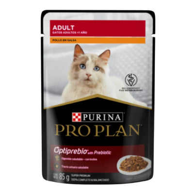 24 Pouches Gato Adulto de Pollo 85 gr