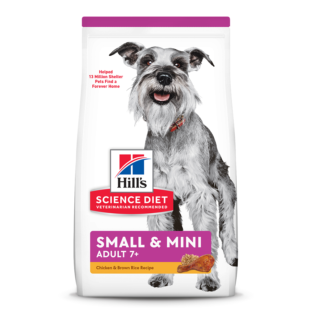 Hill's Science Diet Small & Mini Adult 7+, alimento para perro senior raza pequeña y mini 2Kg