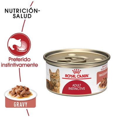 24 Latas Royal Canin Adult Instinctive Gato Slices in Gravy 85 gr - AniMALL