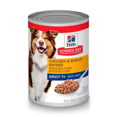 Lata Hill's Science Diet Adult 7+, alimento húmedo saludable en lata para perro senior  369g - AniMALL