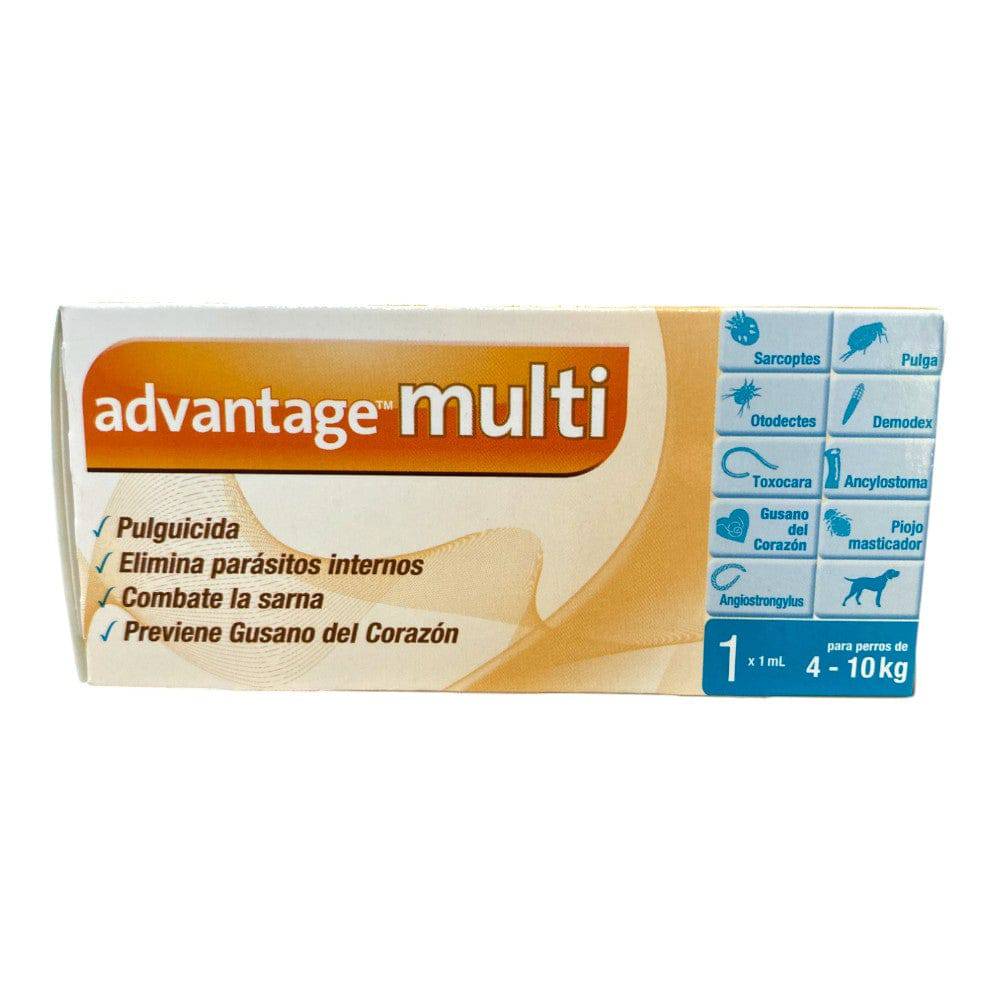 Advantage Multi 1 ml Perros 4 a 10 Kg Elanco - AniMALL