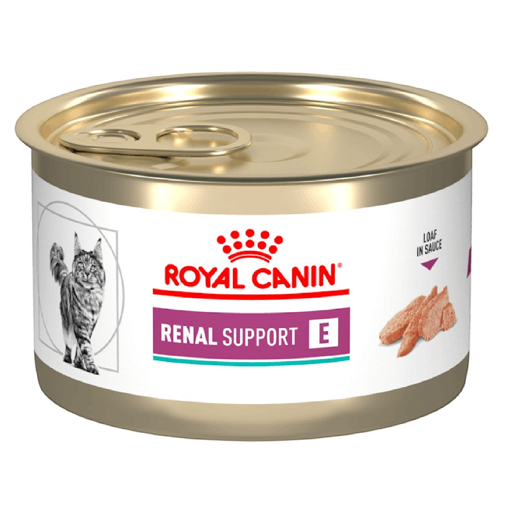 24 Latas Royal Canin Vet Renal Support E Feline 145 gr