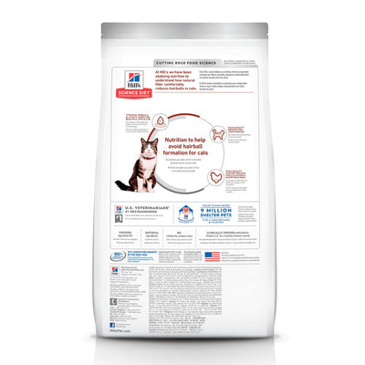 Hill's Science Diet Hairball Control, alimento de control de bolas de pelo para gato adulto 1.6Kg - AniMALL