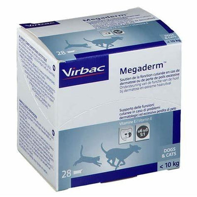 Virbac Megaderm, Ácidos Grasos Esenciales, 28 Sobres de 4 Ml.,