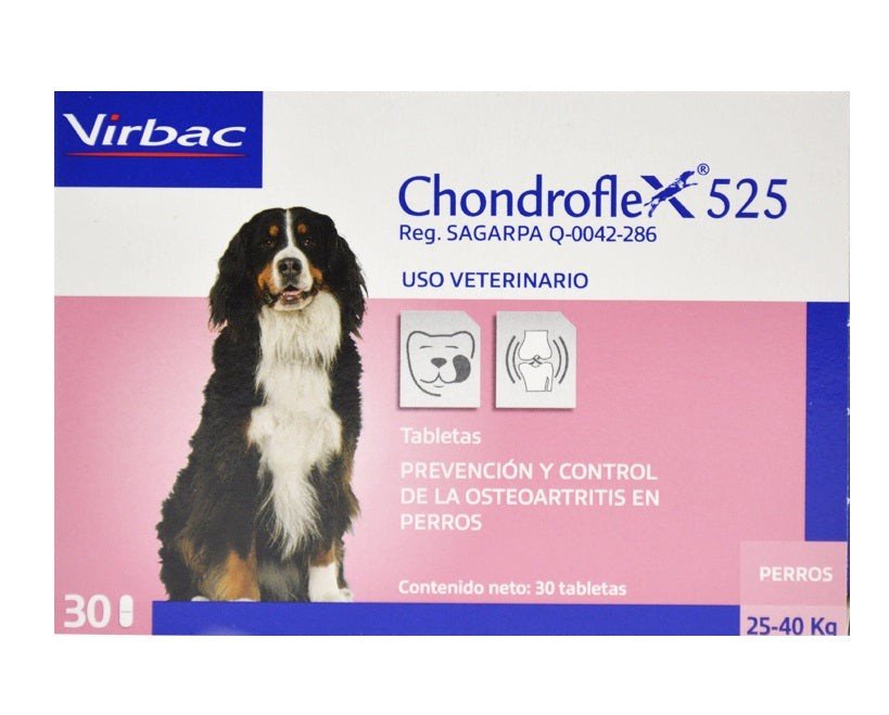 Chondroflex 525, 30 Tabletas, Virbac