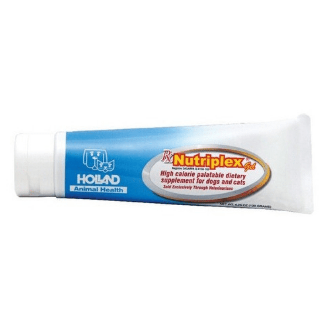 Nutriplex Gel 120 Gr., Suplemento Nutricional Energético para Perros y Gatos, Holland - AniMALL