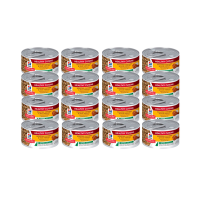 24 Latas Hill's Science Diet Kitten Healthy Cuisine, Alimento Húmedo para Gatito 79g