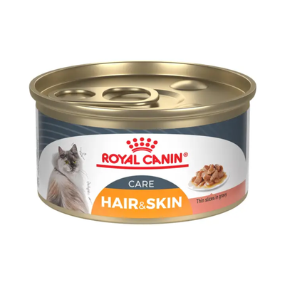 24 Latas Royal Canin Gato Hair and Skin Care 85 gr