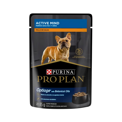 24 Pouches Pro Plan Perro Senior Receta de Pollo 85 g
