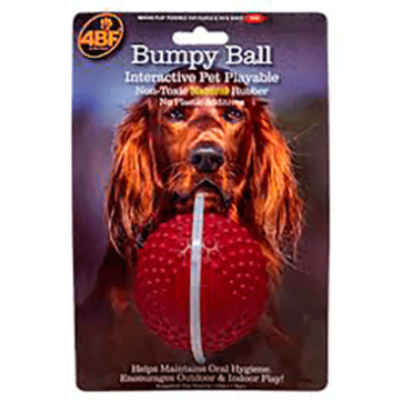 Bumpy Ball Pelota Perro Rojo Med