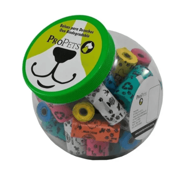 Vitrolero de Bolsas para Desechos con 30 Rollos (600 Bolsas), ProPets - AniMALL