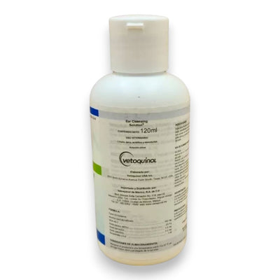 Limpiador Ótico Ear Cleansing Solution 120 ml Vetoquinol