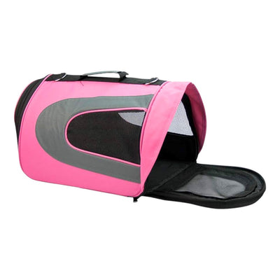 Fancy Pets Transportadora Rosa con Visera G