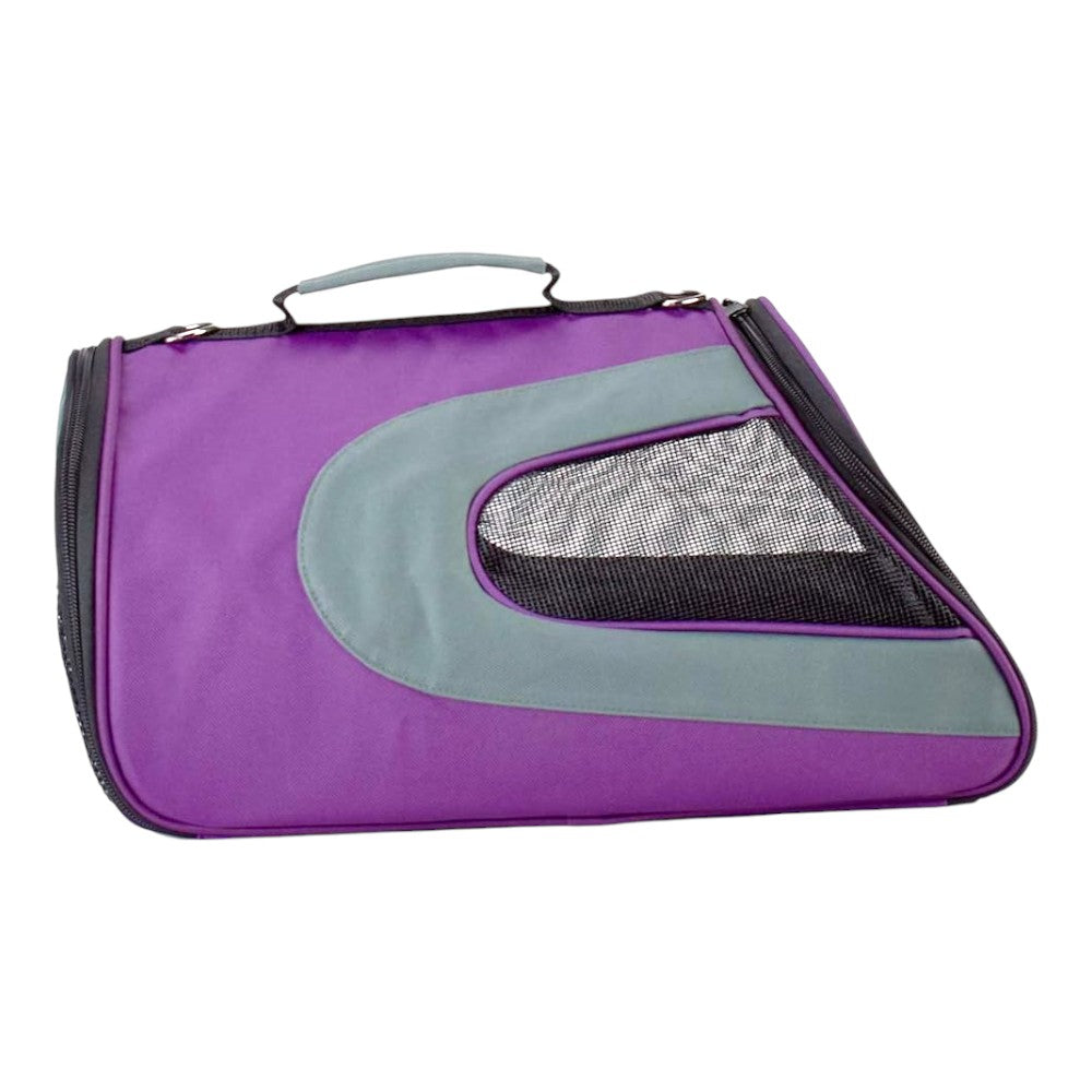 Fancy Pets Transportadora de Tela Fashion Morada Trendy Grande