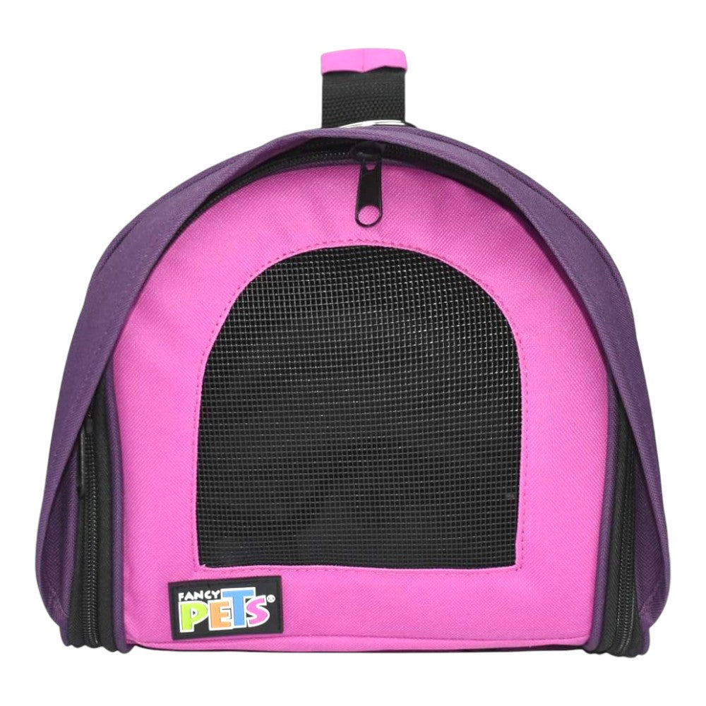 Fancy Pets Transportadora de Tela Fashion Morada Grande