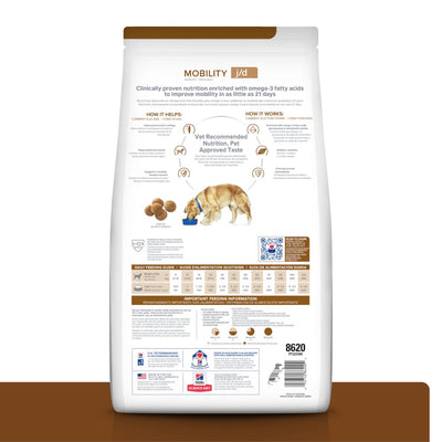 Hill's Prescription Diet j/d, Cuidado de Articulaciones, para Perro, 12.5 Kg