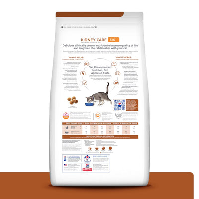 Hill's Prescription Diet k/d, Cuidado Renal, para Gato, 3.9 Kg - AniMALL