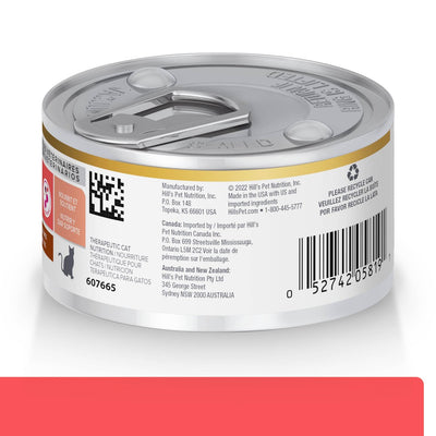 24 Latas Hill's Prescription Diet ONC Care, Nutrición y Apoyo de Recuperación, para Gato, 82 g