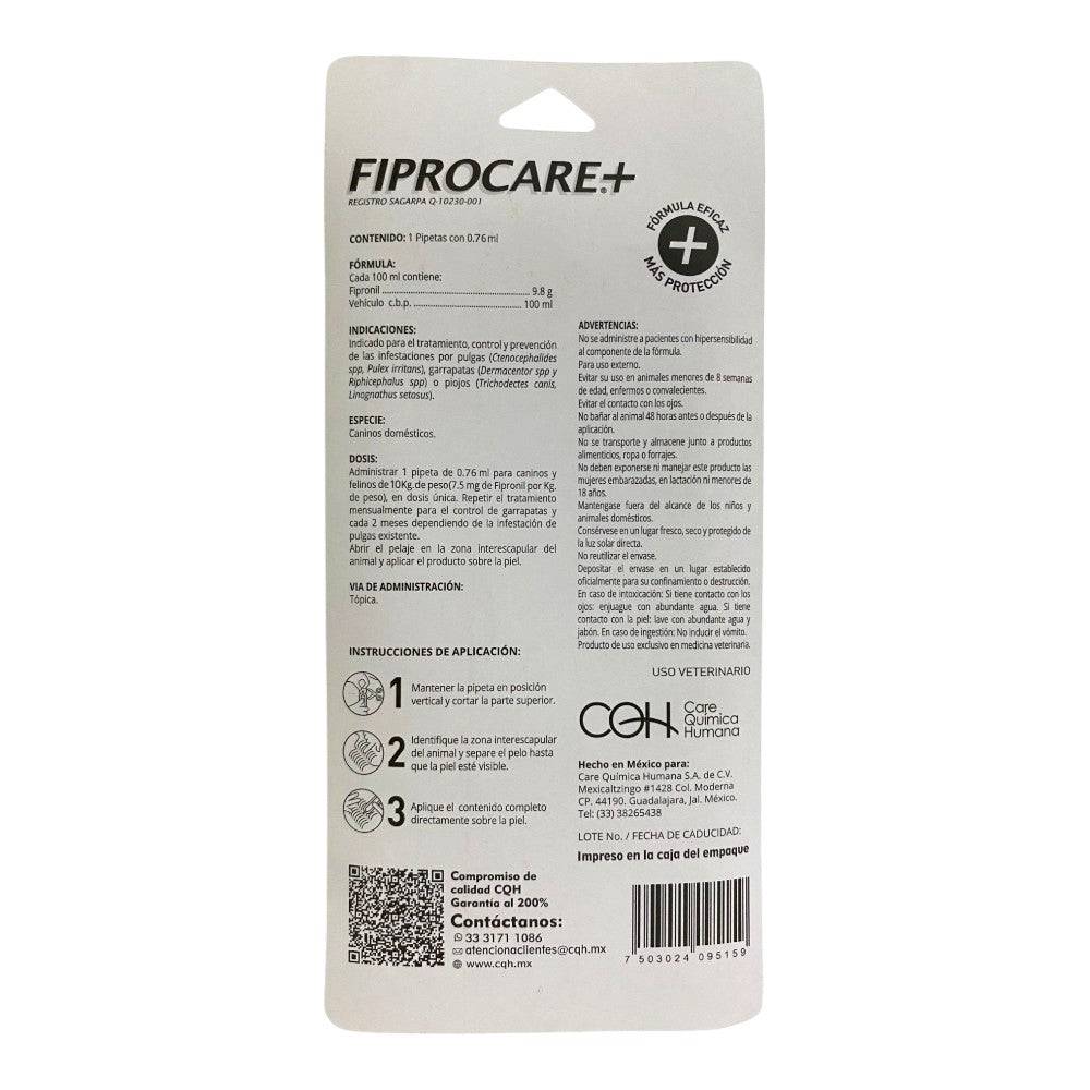 Fiprocare 1 Pipeta para Perro de hasta 10 kg - AniMALL