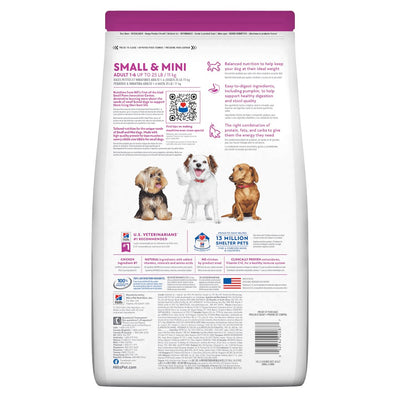 Hill's Science Diet Small & Mini, alimento saludable para perro adulto razas pequeñas y mini 2Kg - AniMALL