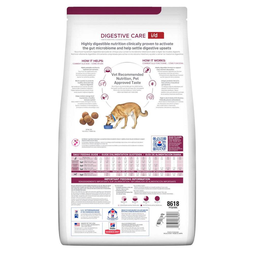 Hill's Prescription Diet i/d, Cuidado Digestivo, para Perro, 8 Kg - AniMALL