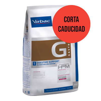 CORTA CADUCIDAD Virbac HPM Dog Digestive Support 3 Kg